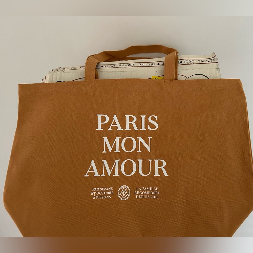 Sezane Paris Mon Amour Tote (New)